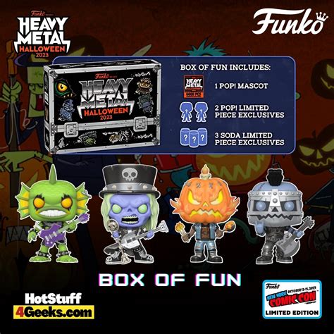 heavy metal halloween box of fun 2023|nycc funko 2023.